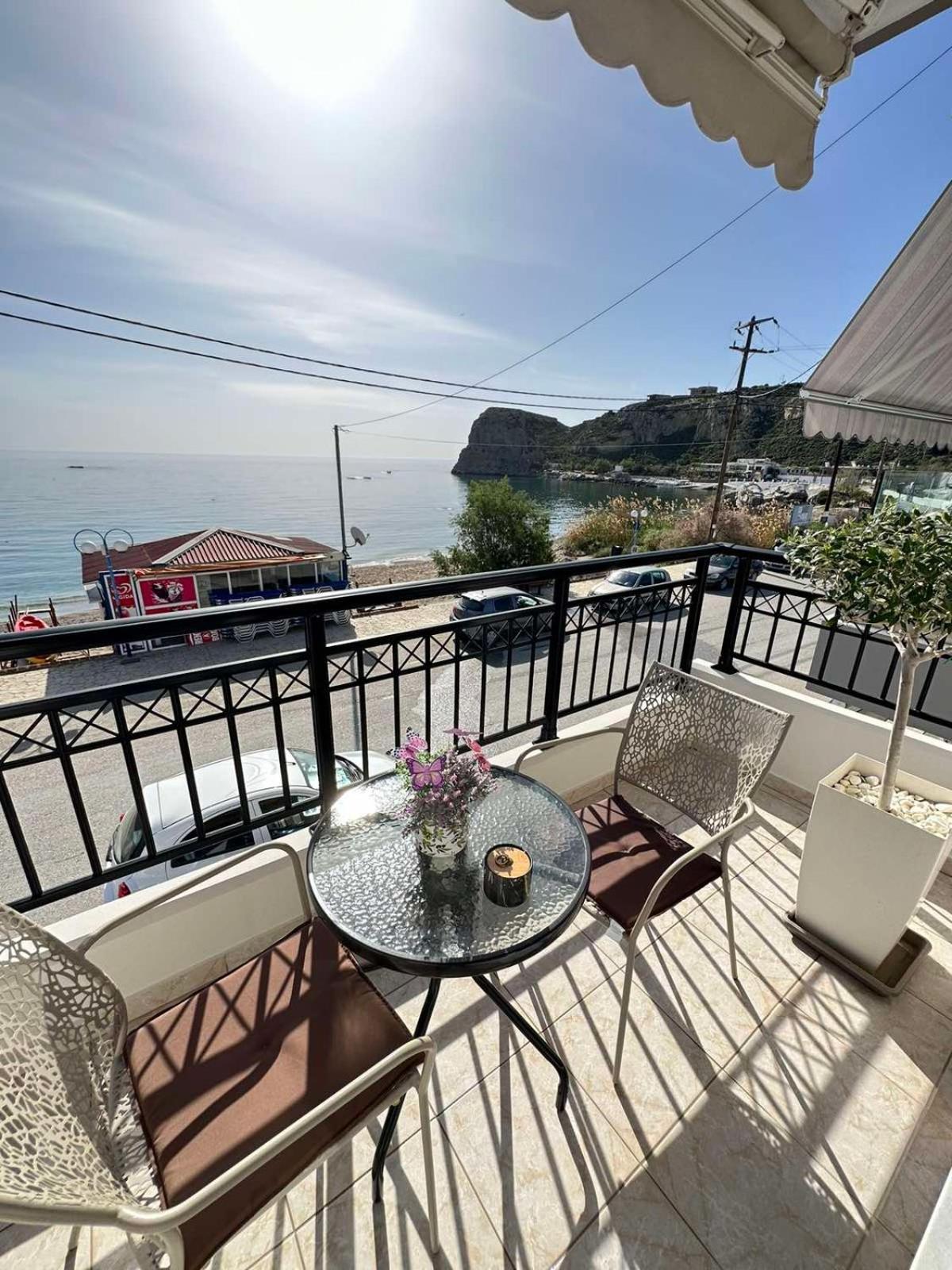 Appartamento Orfeas Sea View House Archangelos  Esterno foto