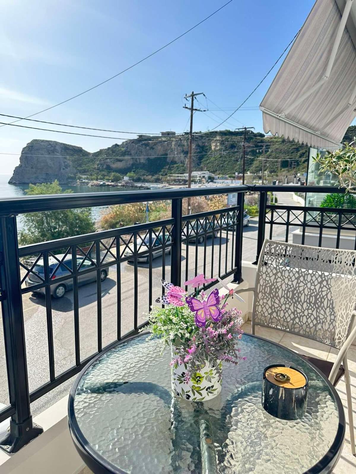Appartamento Orfeas Sea View House Archangelos  Esterno foto